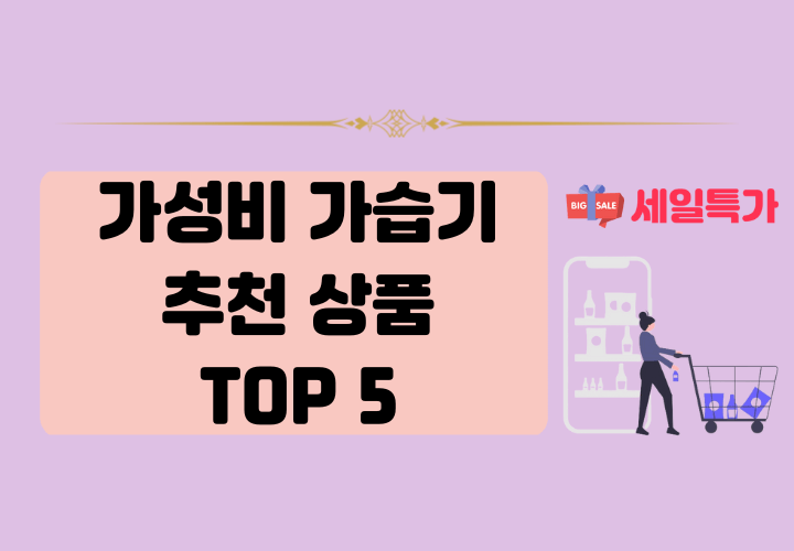 가성비 가습기 추천 상품