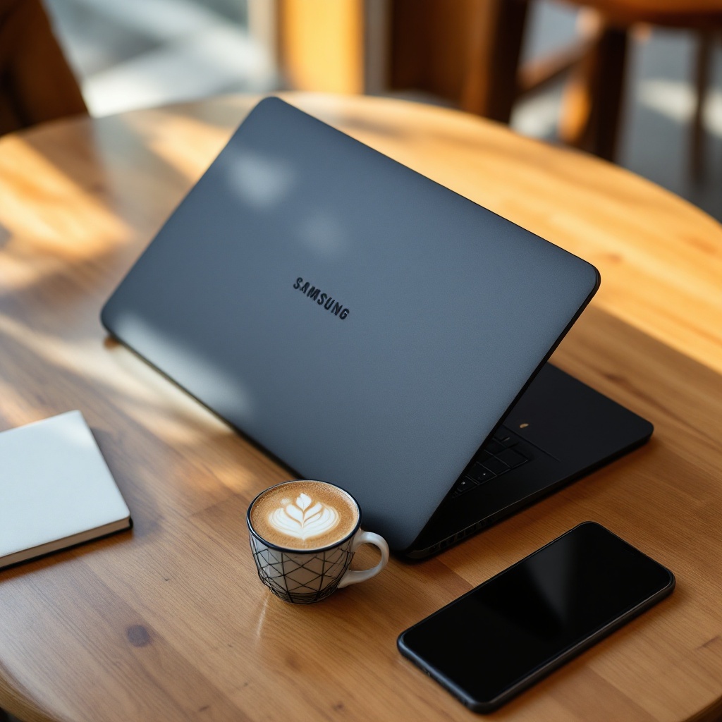 삼성 노트북 NT200B5C 실사용 리뷰: 4G 메모리, SSD128G, WIN10 Pro 기반의 합리적 선택 포인트 제품 활용 장면