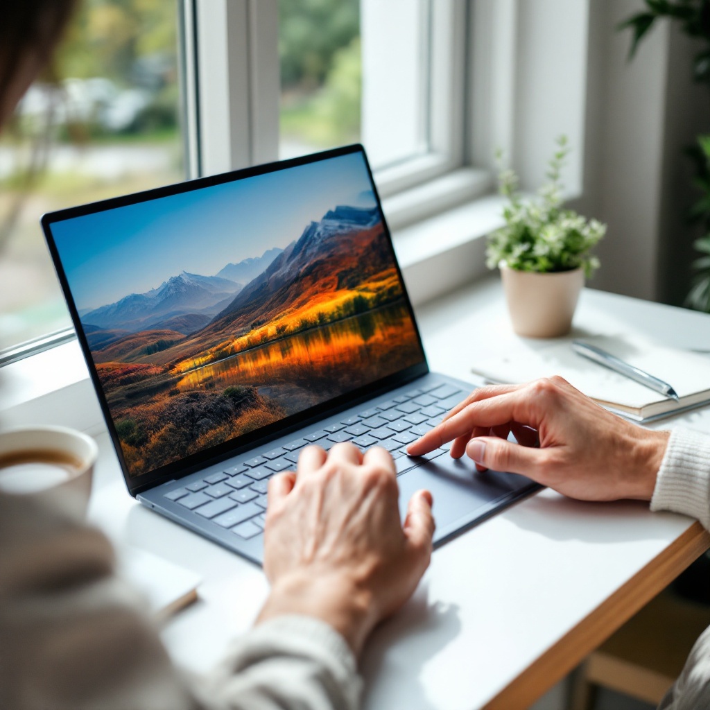 삼성전자 갤럭시북4 NT750XGR-A51A, Windows 11 기반 실사용 관점 리뷰 실제 사용 모습