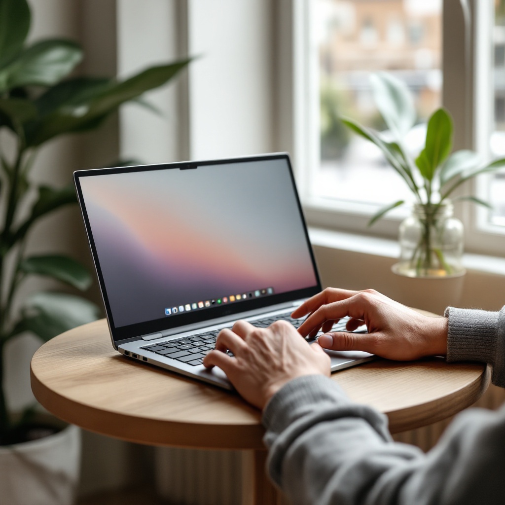 삼성 NT901X5L 사용 리뷰: 8GB 메모리와 128GB 저장공간, Windows 10 기반의 실용 노트북 제품 활용 장면