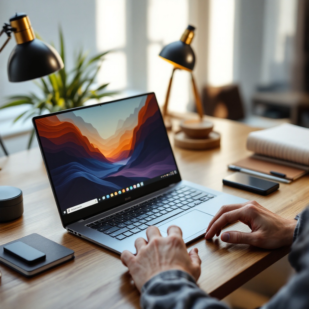 NT200B5C 사무용 노트북: 4GB 메모리와 128GB 저장공간, Windows 11 Pro 기반의 업무용 베이직 선택지 제품 활용 장면